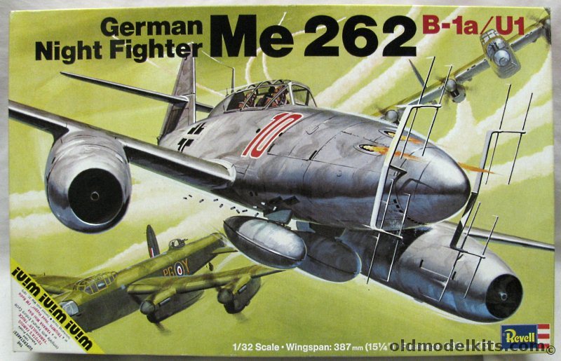 Revell 1/32 Me-262 B-1a/U1 Night Fighter, H275 plastic model kit